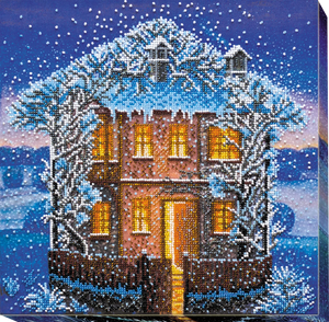 Bead Embroidery Kit Main Bead Embroidery Kit Winter night
