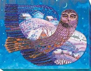 Bead Embroidery Kit Main Bead Embroidery Kit On the wings of the night