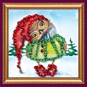 Magnets Bead Embroidery Kit Mini Magnets Bead embroidery kit Owl – 2