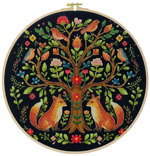 Cross Stitch Kit Cross-stitch kits The Tree of Forest Tales (Ethnic themes)