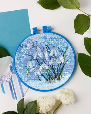 Cross Stitch Kit Cross-stitch kits Under the snow