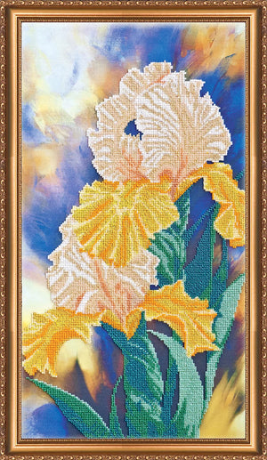Bead Embroidery Kit Main Bead Embroidery Kit Amber Snow