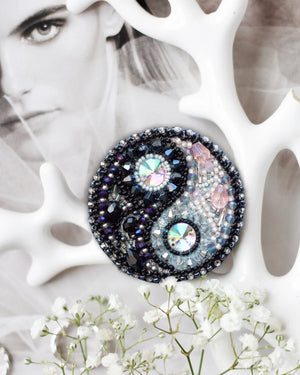 Brooch Embroidery Kit Decoration Balance