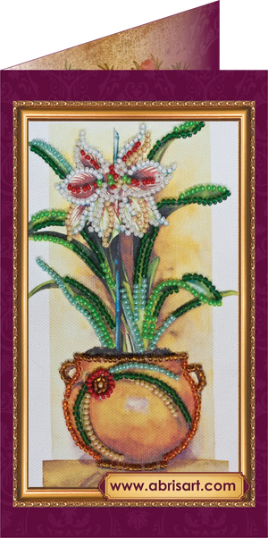 Postcards Bead Embroidery Kit Flowers – 1