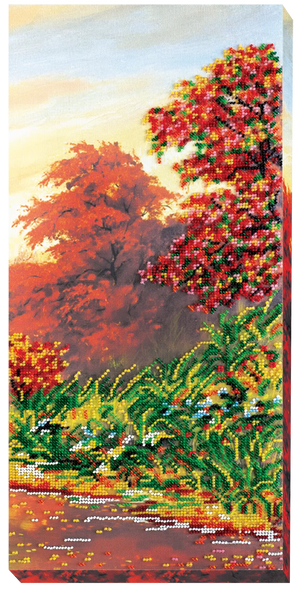 Bead Embroidery Kit Main Bead Embroidery Kit Autumn scenes-3