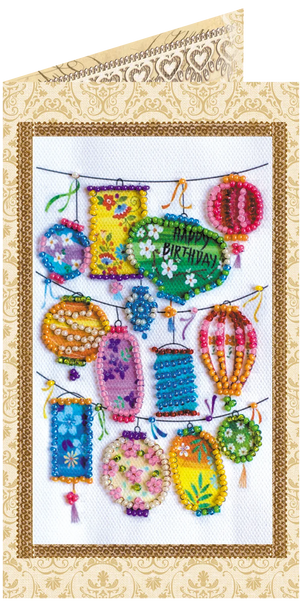 Postcards Bead Embroidery Kit Postcard Bead embroidery kit Flashlights of dreams