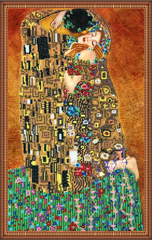 Bead Embroidery Kit Main Bead Embroidery Kit The kiss