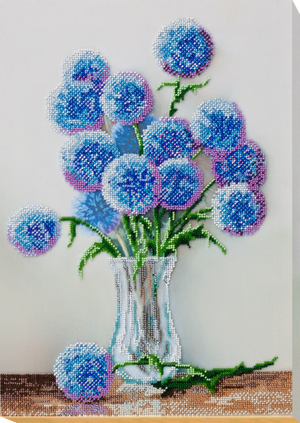 Bead Embroidery Kit Main Bead Embroidery Kit Blue balls