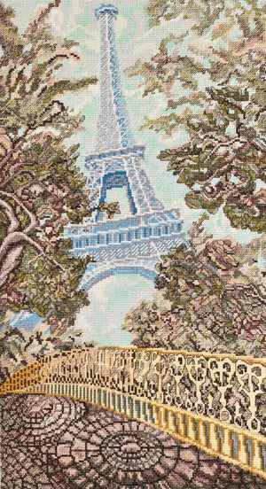 Cross Stitch Kit Cross-stitch kits Tuileries Garden