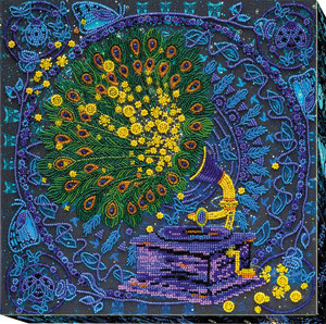 Bead Embroidery Kit Main Bead Embroidery Kit Magic gramophone