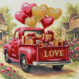 Bead Embroidery Kit Mid-sized bead embroidery kit Gift Love (Romantic Stories)