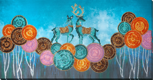 Bead Embroidery Kit Main Bead Embroidery Kit Azure Grace