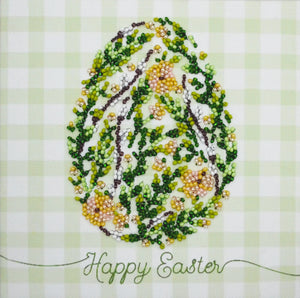 Bead Embroidery Kit Mini Bead embroidery kit Easter primrose