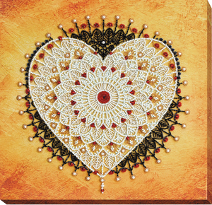 Bead Embroidery Kit Main Bead Embroidery Kit Lace tie
