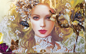 Bead Embroidery Kit Main Bead Embroidery Kit A stranger