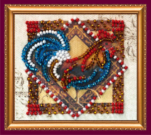 Magnets Bead Embroidery Kit Magnets Bead embroidery kit Pompous cockerel