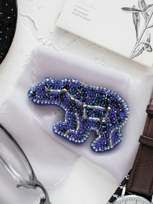 Brooch Embroidery Kit Decoration Ursa Major
