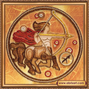Bead Embroidery Kit Main Bead Embroidery Kit Sagittarius