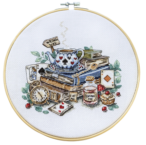 Cross Stitch Kit Cross-stitch kits The mad tea party