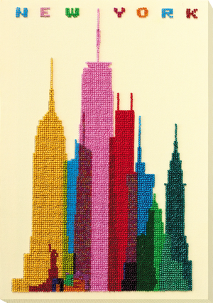 Bead Embroidery Kit Main Bead Embroidery Kit New York City
