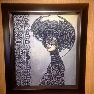 Bead Embroidery Kit Main Bead Embroidery Kit Morgana