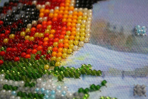Bead Embroidery Kit Main Bead Embroidery Kit February frost