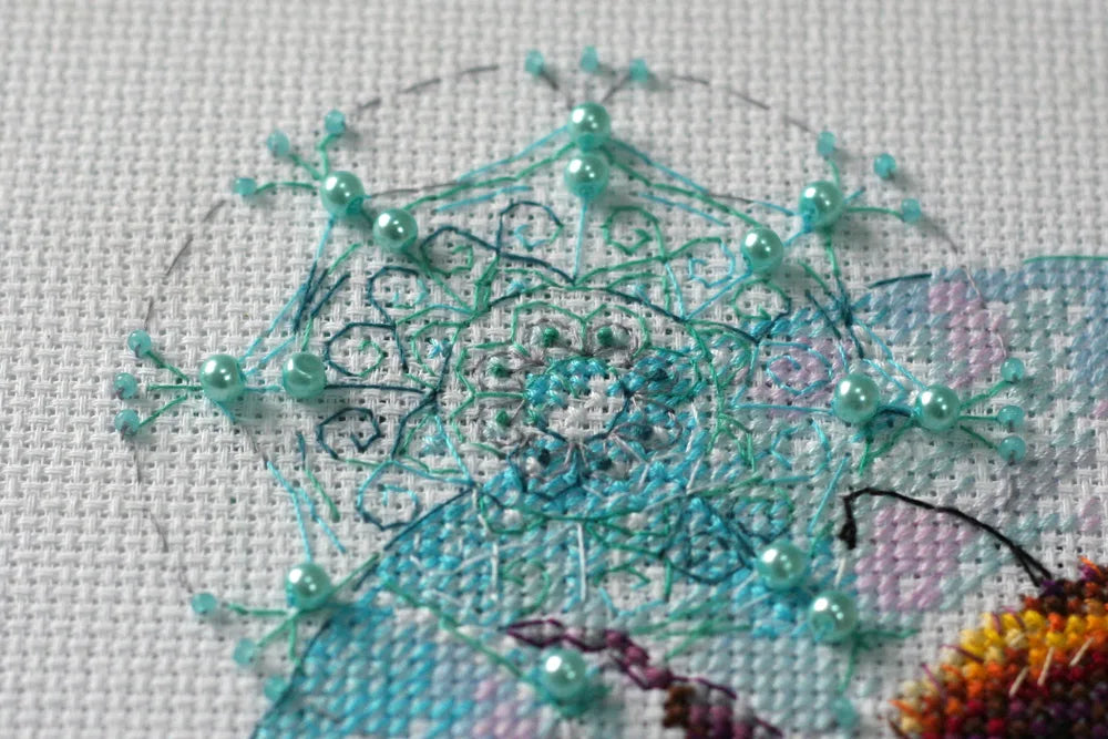 Cross Stitch Kit Cross-stitch kits Caramel spider web
