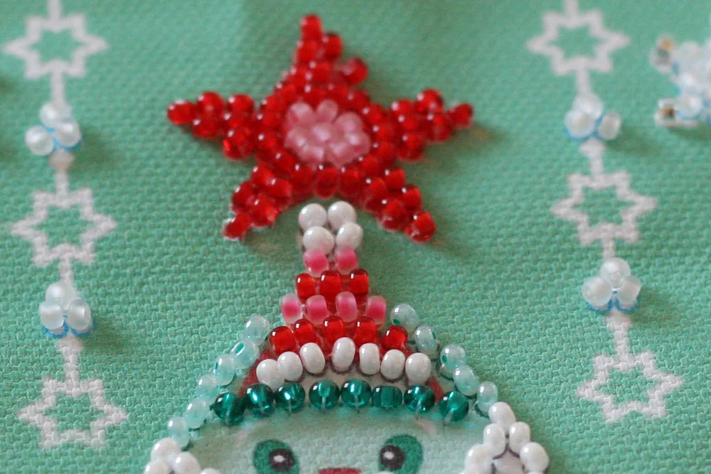 Bead Embroidery Kit Mid-sized bead embroidery kit Decorate