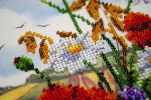 Bead Embroidery Kit Main Bead Embroidery Kit Summer morning