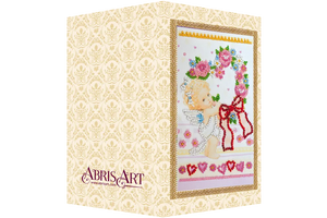Postcards Bead Embroidery Kit Postcard Bead embroidery kit Mischievous cupid