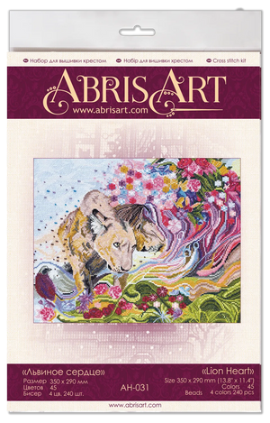 Cross Stitch Kit Cross-stitch kits Lion Heart