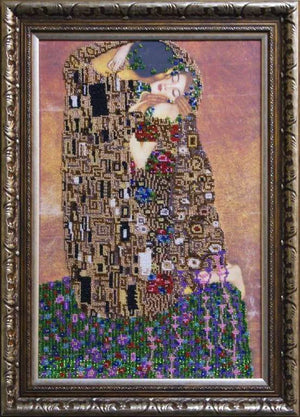 Bead Embroidery Kit Main Bead Embroidery Kit The kiss
