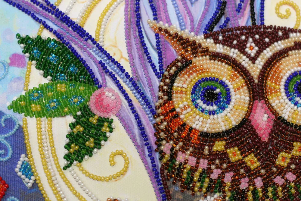 Bead Embroidery Kit Main Bead Embroidery Kit Midnight hues