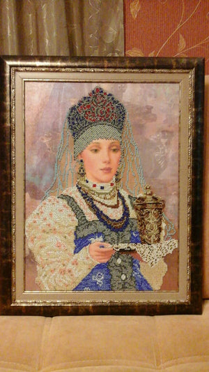 Bead Embroidery Kit Main Bead Embroidery Kit Varenka