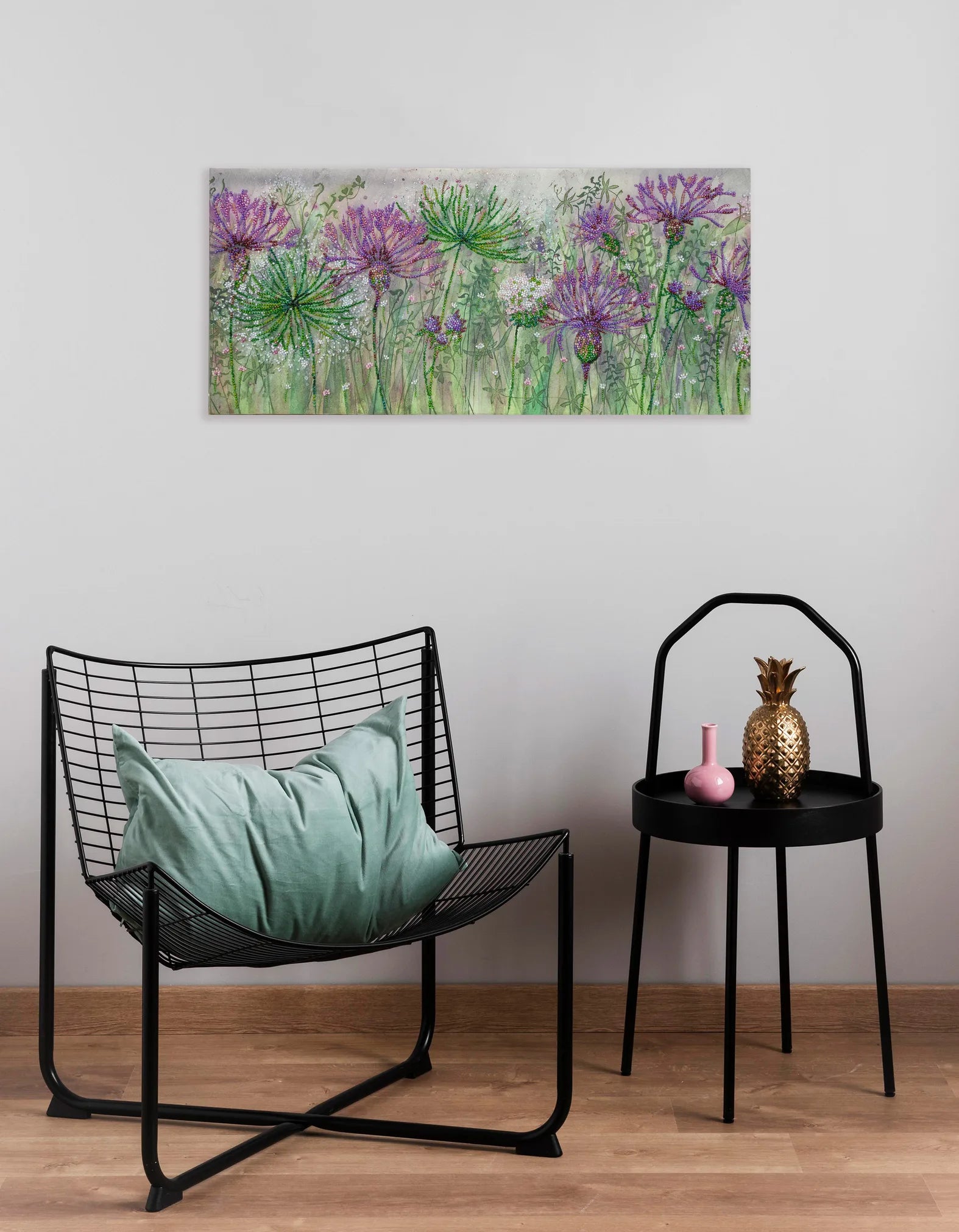 Bead Embroidery Kit Main Bead Embroidery Kit Cornflowers in the field