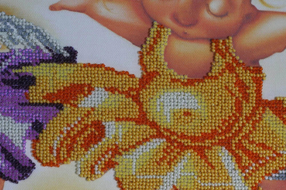 Bead Embroidery Kit Main Bead Embroidery Kit Dance of the Little Swans