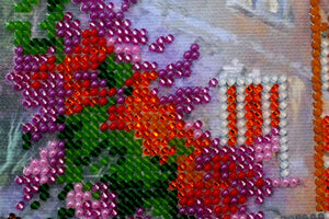Bead Embroidery Kit Mini Bead embroidery kit Venice landscape