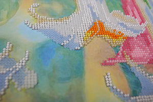 Bead Embroidery Kit Main Bead Embroidery Kit Angel's Trumpet