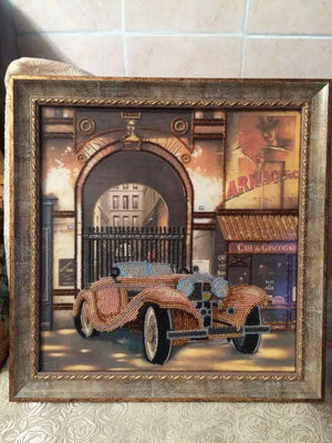 Bead Embroidery Kit Auto Retro – 2