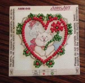 Magnets Bead Embroidery Kit Mini Magnets Bead embroidery kit I give you a flower