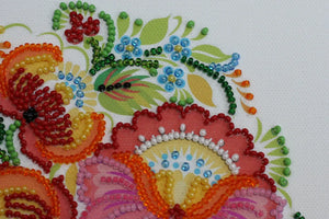 Bead Embroidery Kit Mini Bead embroidery kit Hohloma – 1