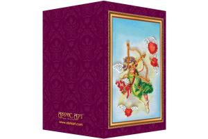 Postcards Bead Embroidery Kit Postcard Bead embroidery kit Happy Valentine's Day – 1