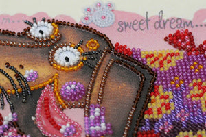 Bead Embroidery Kit Main Bead Embroidery Kit Sweet tooth