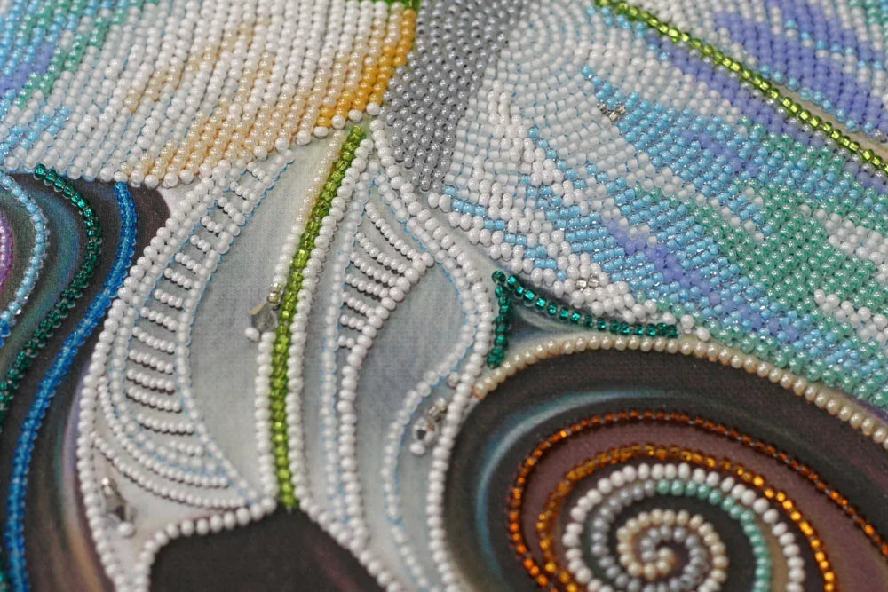 Bead Embroidery Kit Main Bead Embroidery Kit Princess of the flora