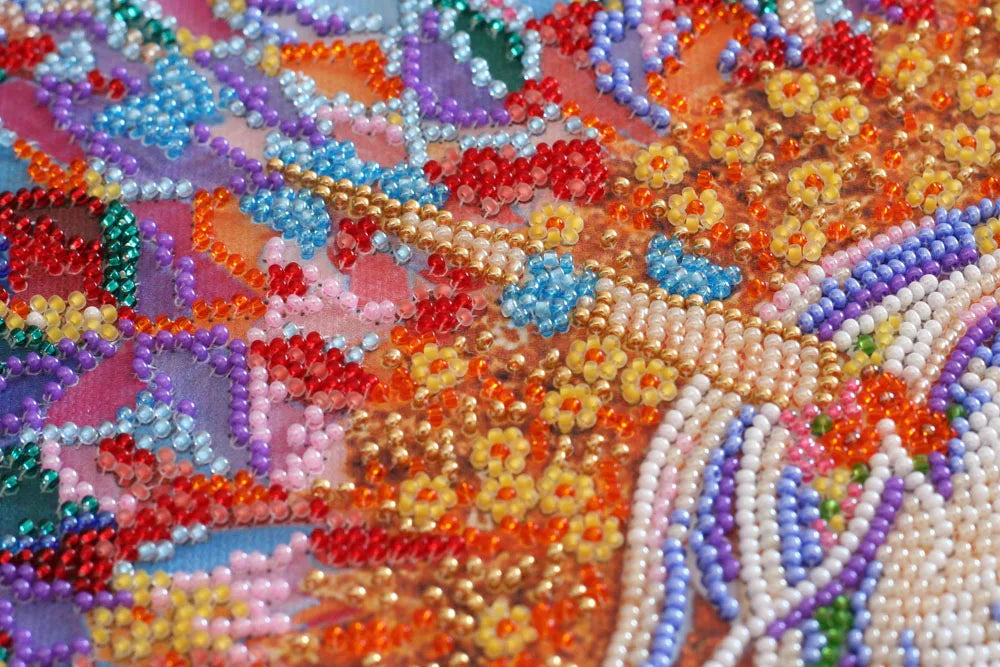 Bead Embroidery Kit Main Bead Embroidery Kit Messenger of happiness
