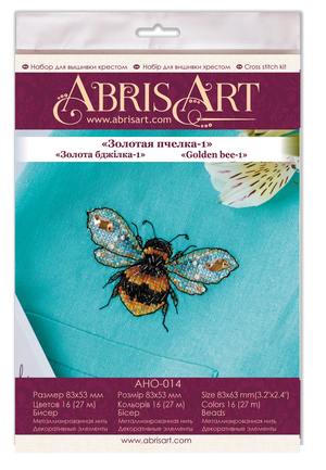 Cross Stitch Kit On Clothes Cross-stitch kits Golden bee-1