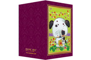Postcards Bead Embroidery Kit Miss you – 2