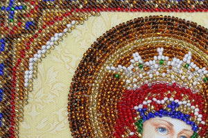 Bead Embroidery Kit Main Bead Embroidery Kit Icon of the Mother of God “The Quick to Hearken”