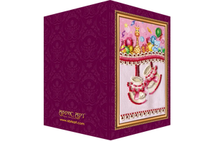 Postcards Bead Embroidery Kit Postcard Bead embroidery kit Daughter's birthday – 1