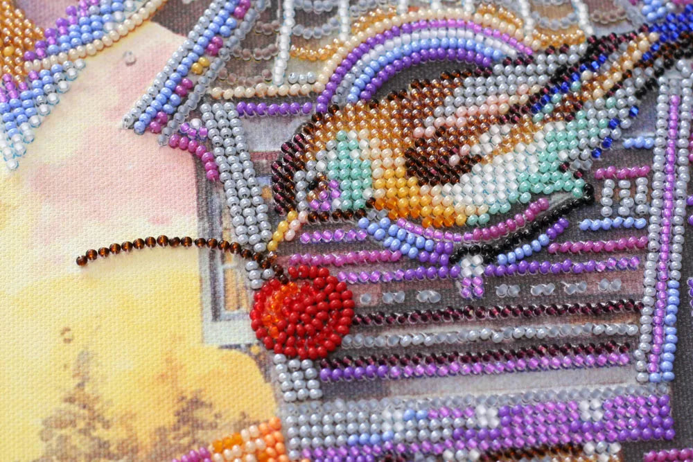 Bead Embroidery Kit Main Bead Embroidery Kit Bird's town
